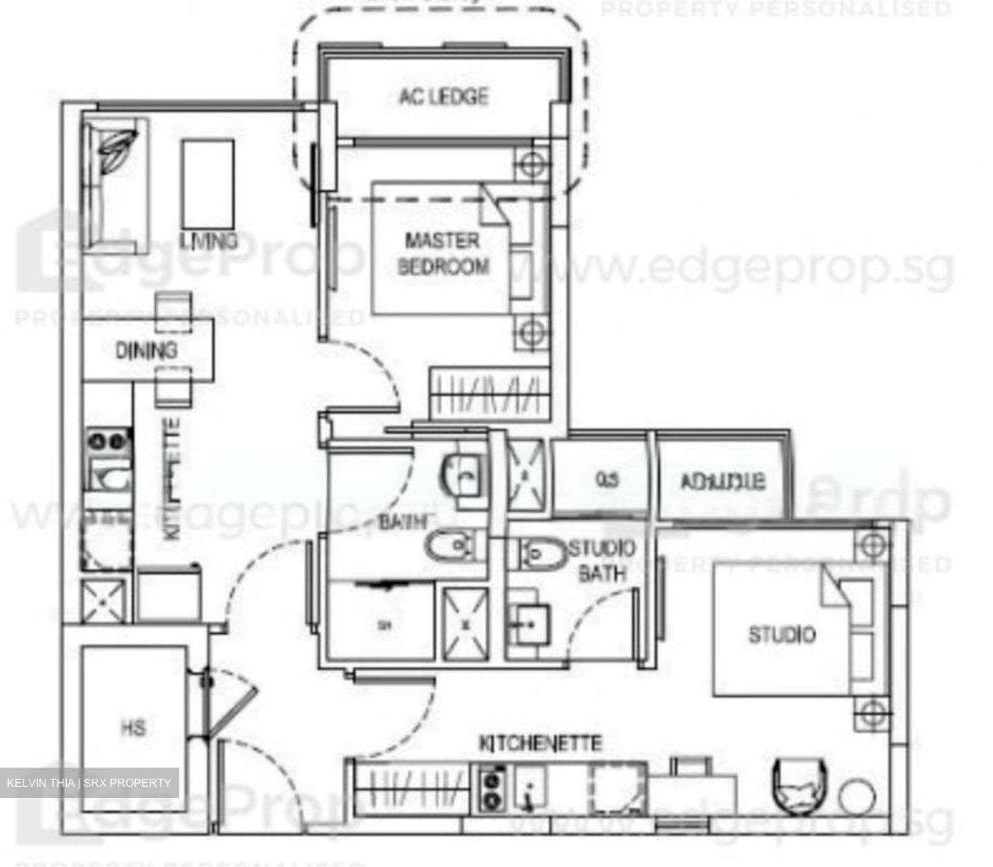 The Hillford (D21), Apartment #602242471